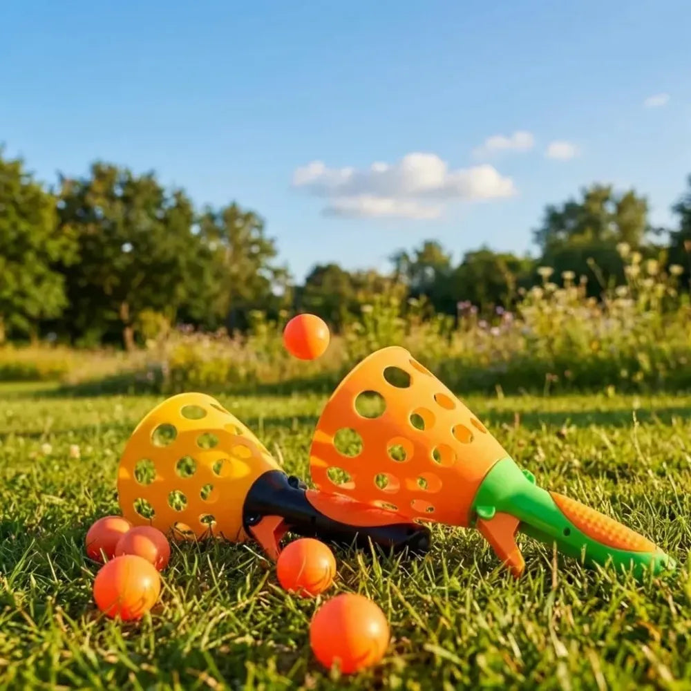 Catapult butt ball game - toys