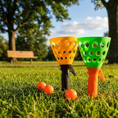 Catapult butt ball game - toys