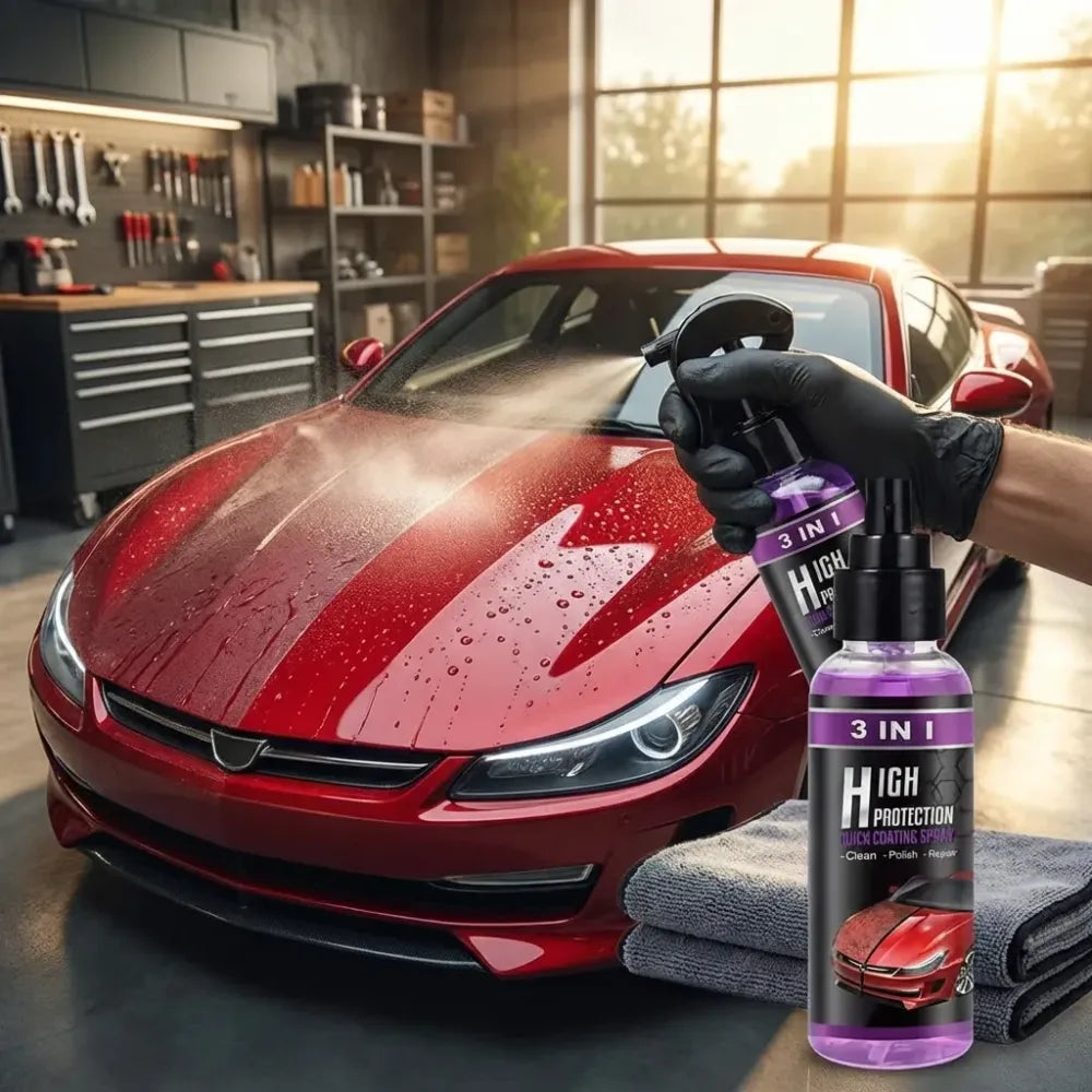 Ceramic coating spray - car and bike accessories