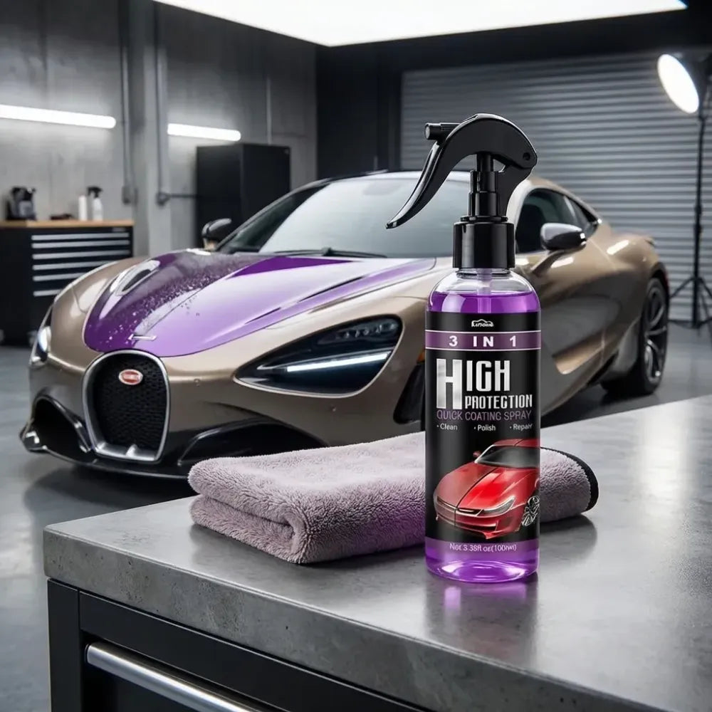 Ceramic coating spray - car and bike accessories