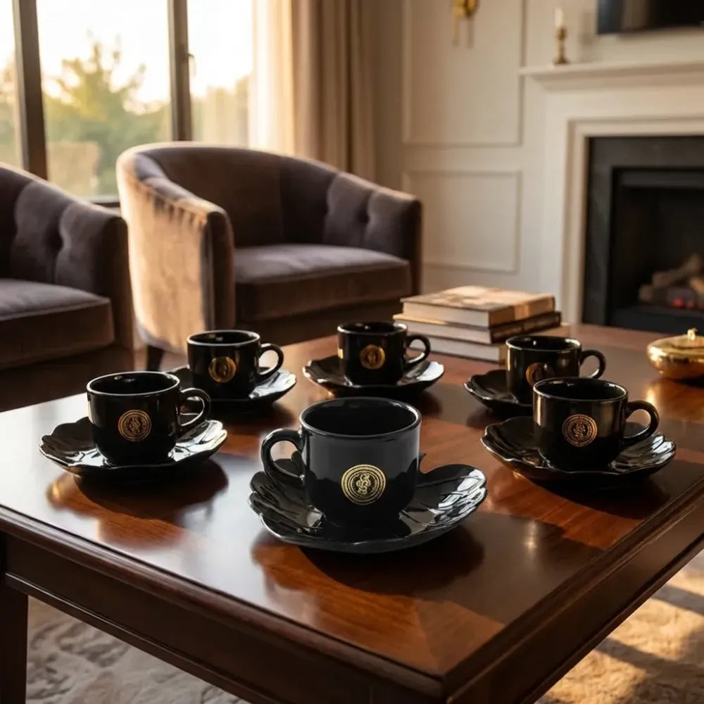 Ceramic mug & bowl set – 8 pcs - home kitchen