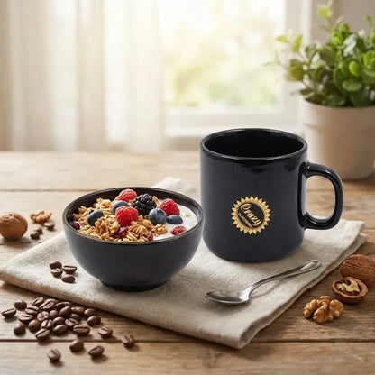 Ceramic tea cup & bowl set - home kitchen