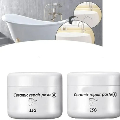 Ceramic tile repair paste (pack of 2)