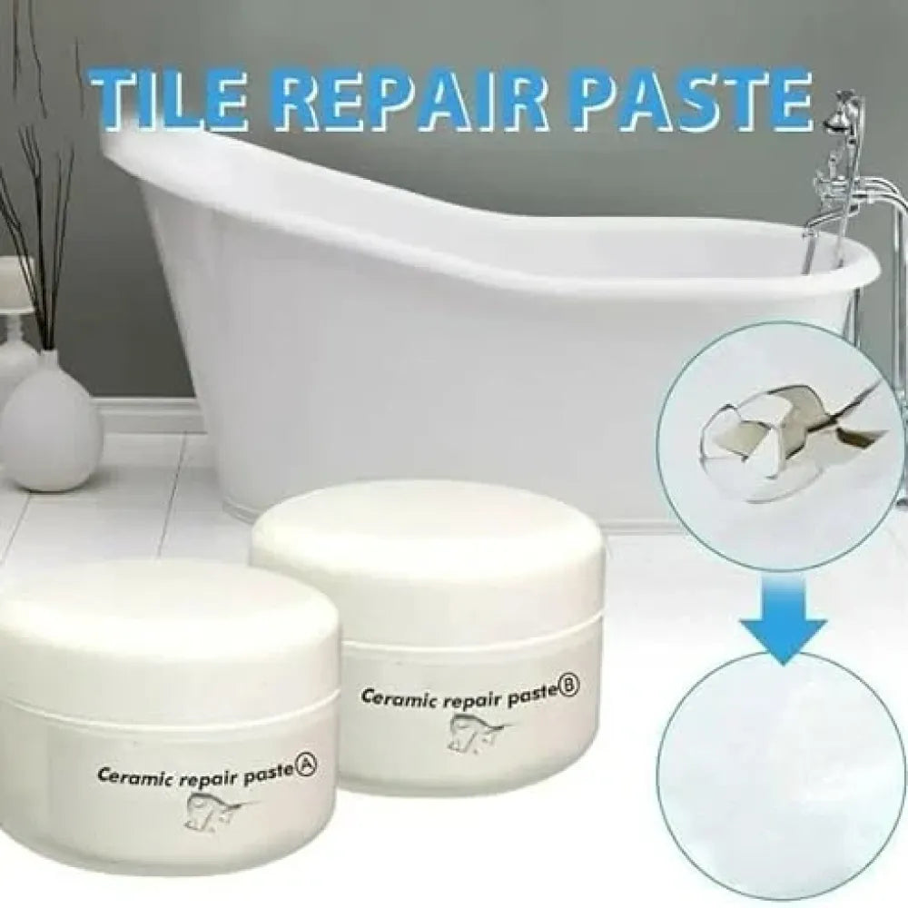 Ceramic tile repair paste (pack of 2)