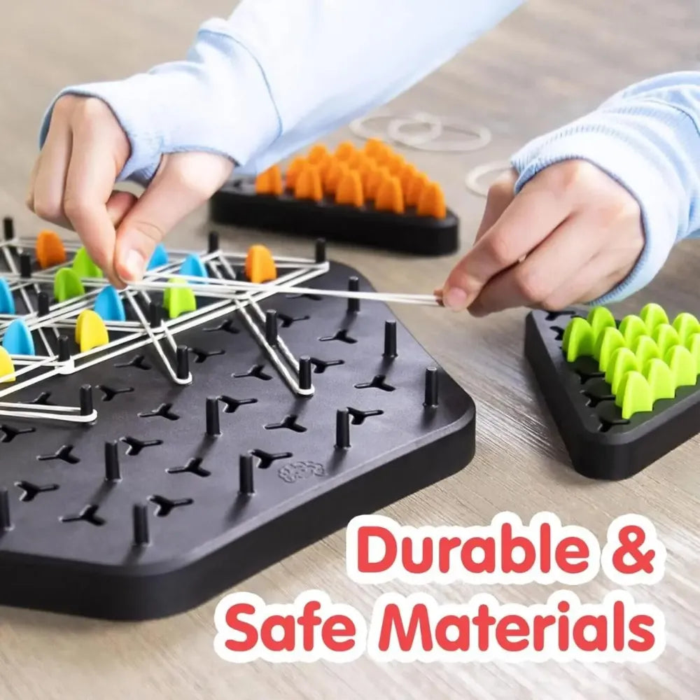 Chain triangle chess game