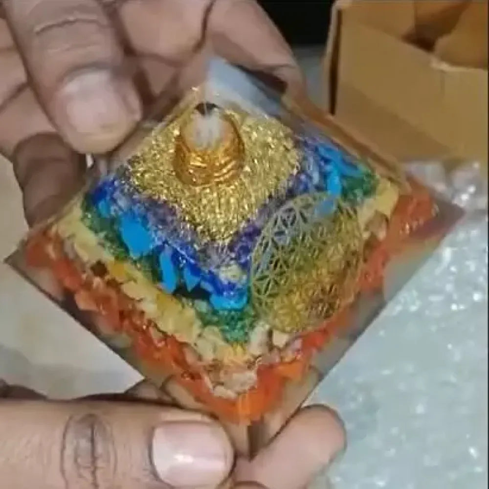 Chakra orgon pyramid