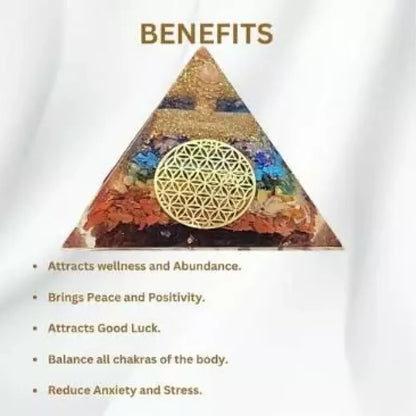 Chakra orgon pyramid - home essentials