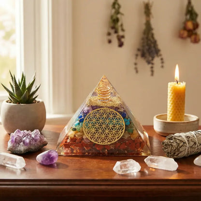 Chakra orgon pyramid - home essentials