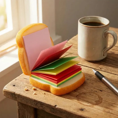 Cheese sandwich notepad - office