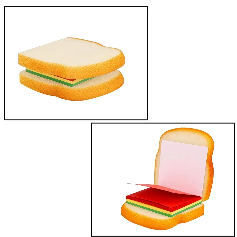 Cheese sandwich notepad - office