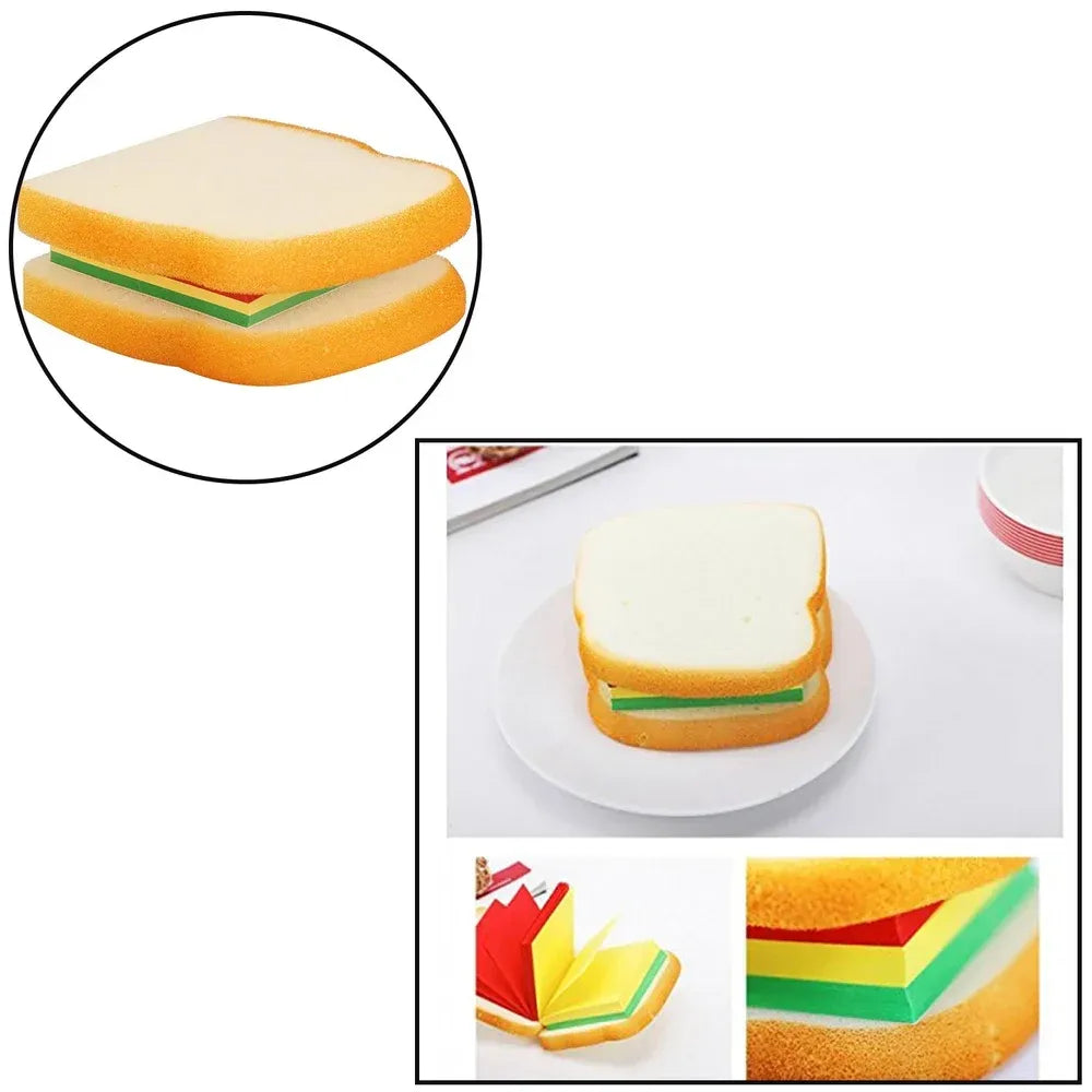Cheese sandwich notepad - office