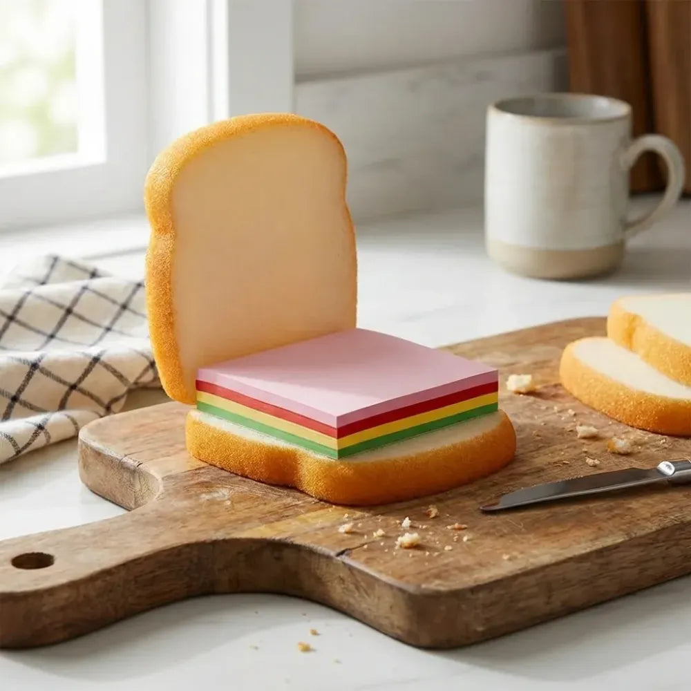 Cheese sandwich notepad - office