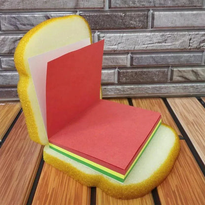 Cheese sandwich notepad - office