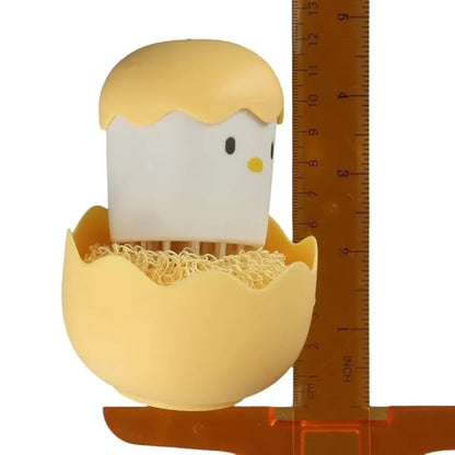 Chicken pot washing brush