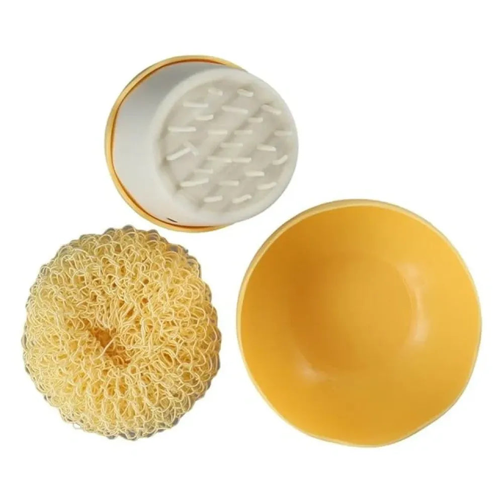 Chicken pot washing brush