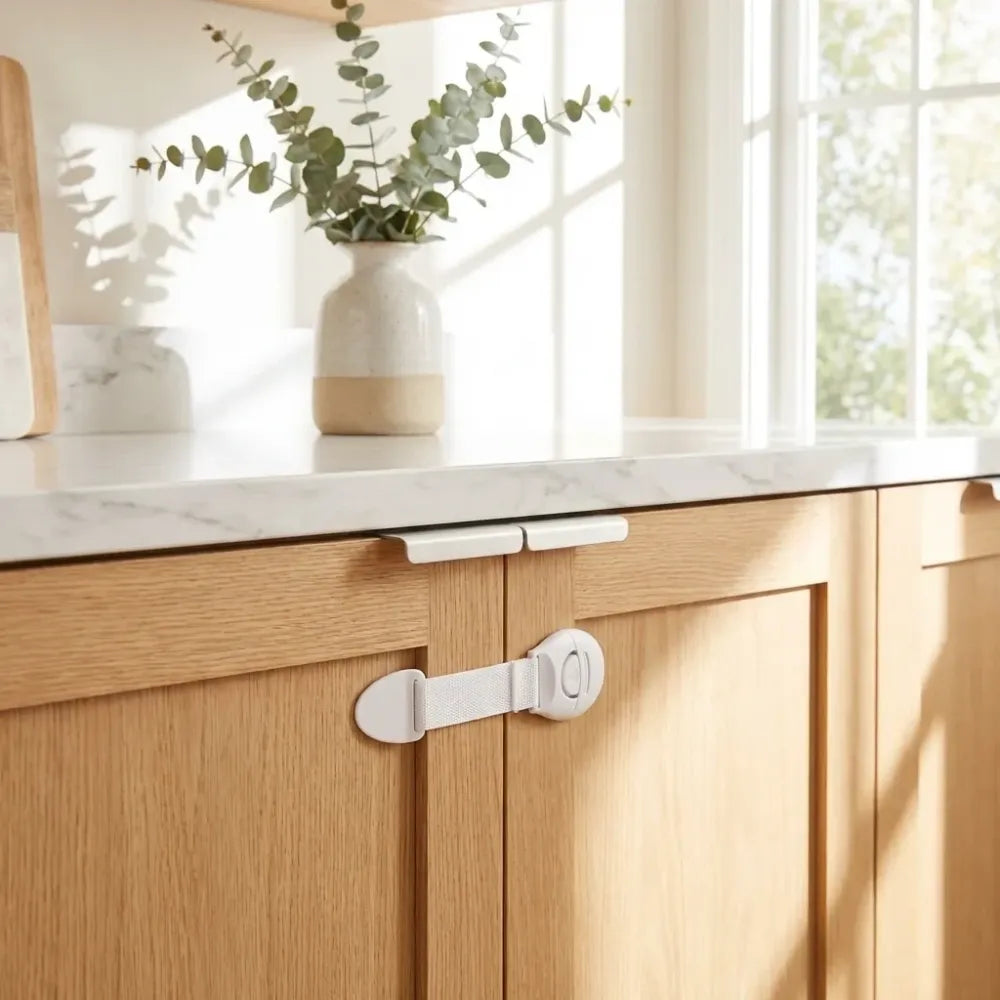 Child safety strap locks - home essentials