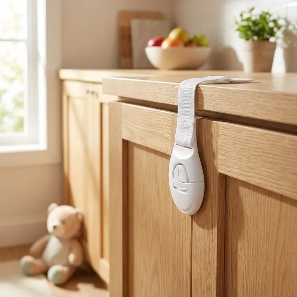 Child safety strap locks - home essentials