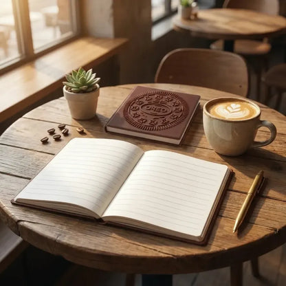 Chocolate-scented kids notebook - office