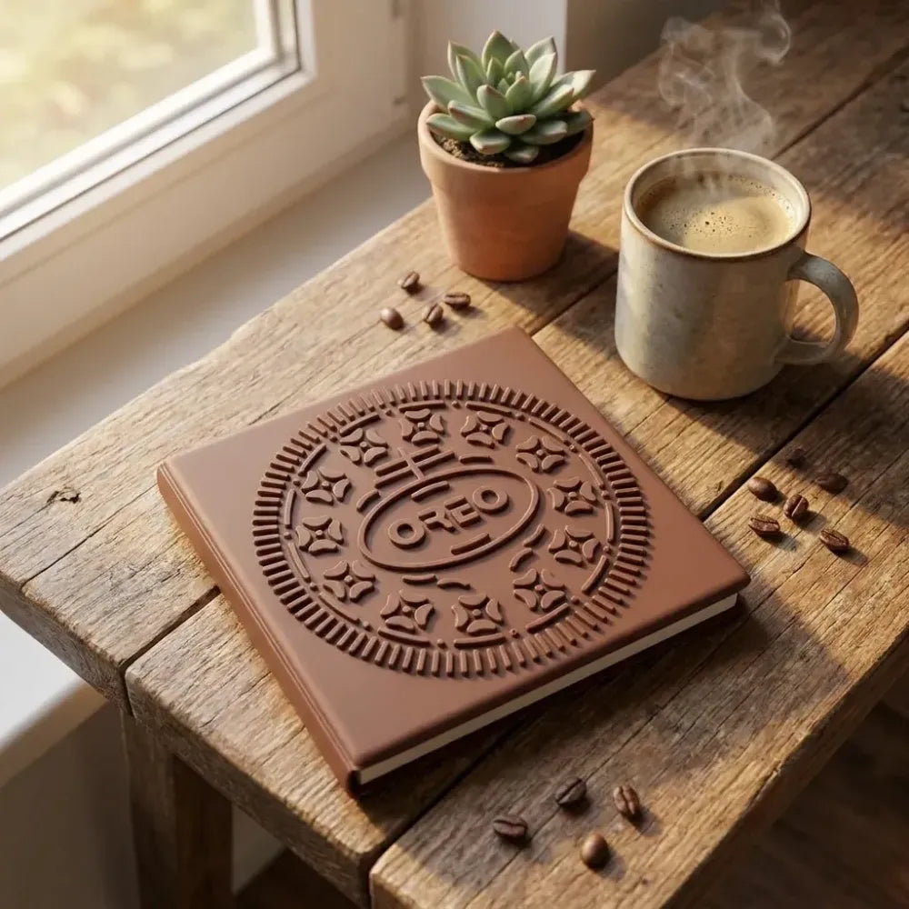 Chocolate-scented kids notebook - office