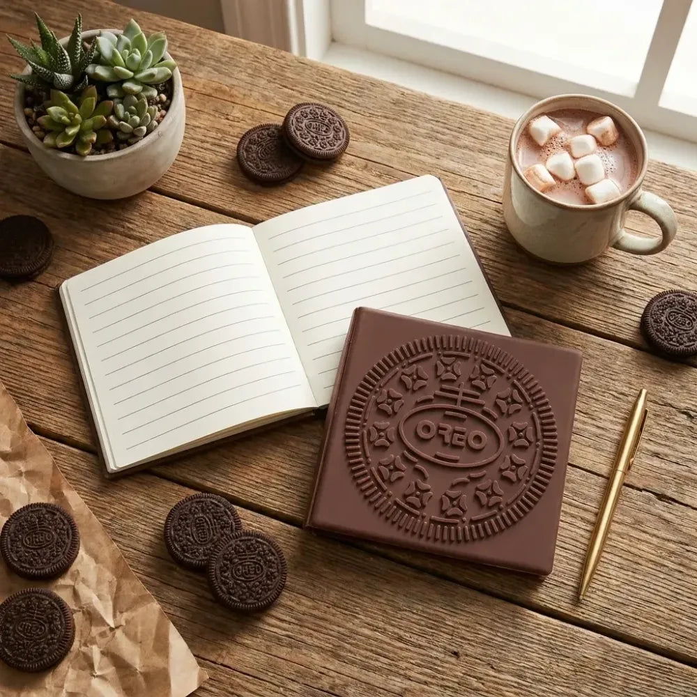 Chocolate-scented kids notebook - office