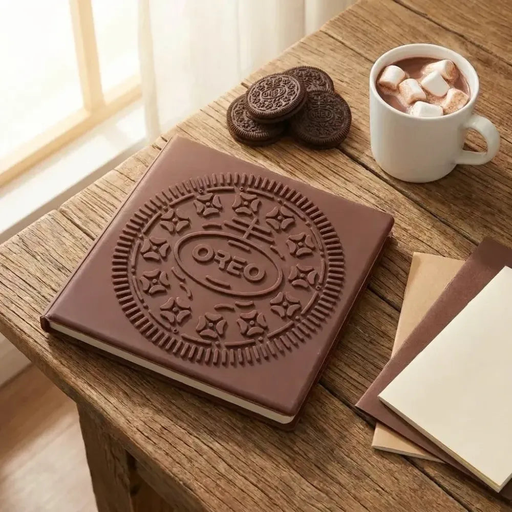 Chocolate-scented kids notebook - office