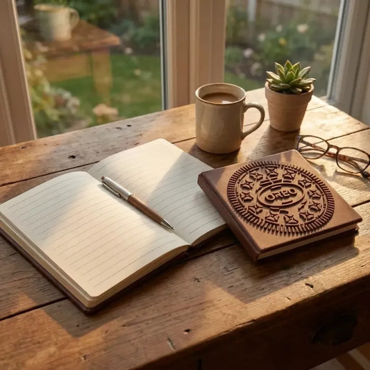Chocolate-scented kids notebook - office