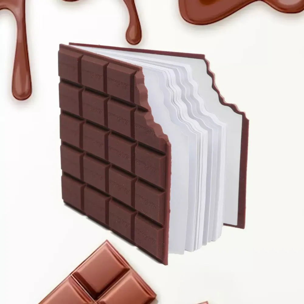 Chocolate-scented memo notebook