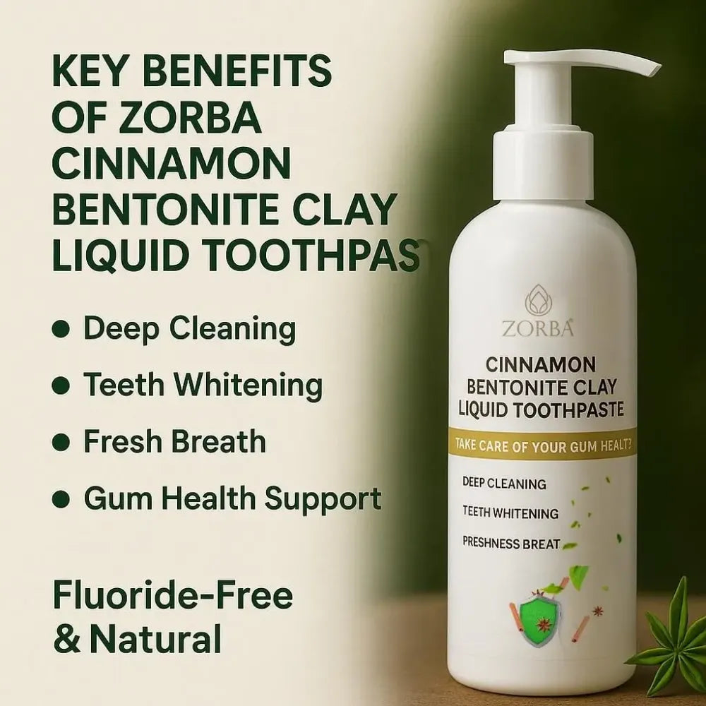 Cinnamon clay toothpaste – pack of 2
