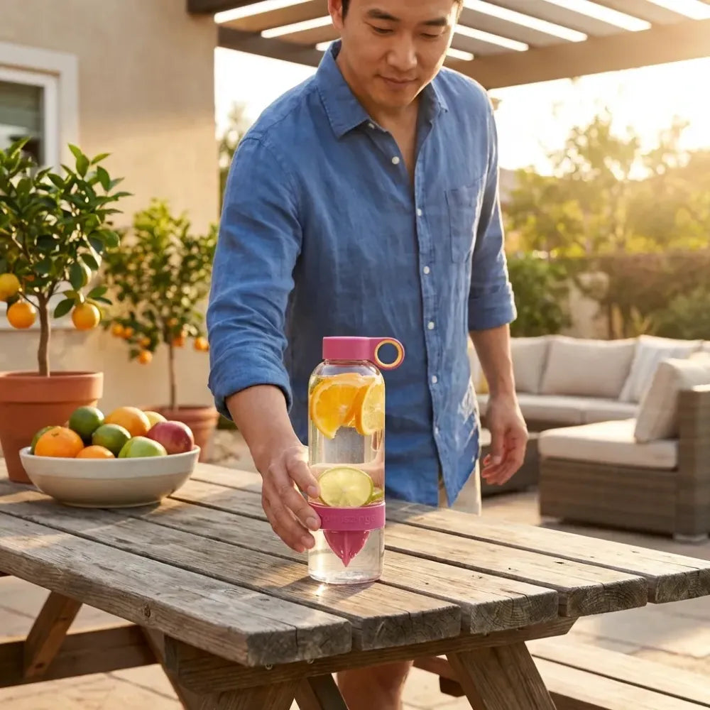 Citrus juicer sports bottle - home improvement