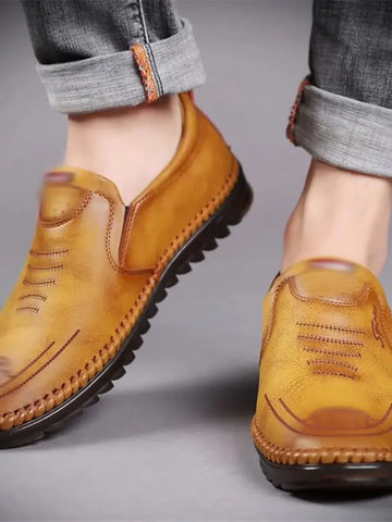 Classic Brown Leather Shoes