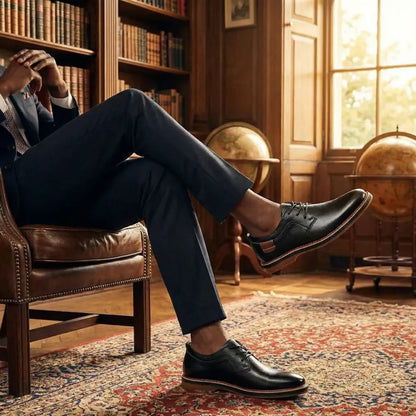 Classic derby lace-up shoes