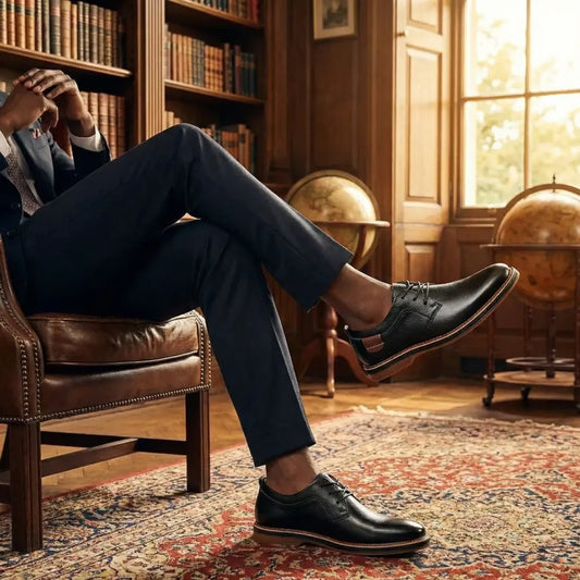 Classic derby lace-up shoes