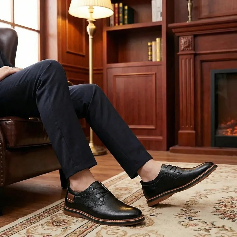 Classic derby lace-up shoes