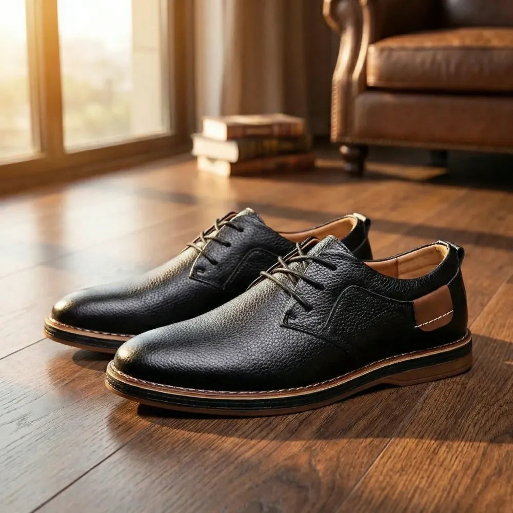 Classic derby lace-up shoes
