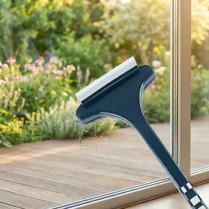 Cleaning brush with long handle