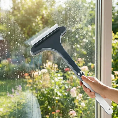 Cleaning brush with long handle