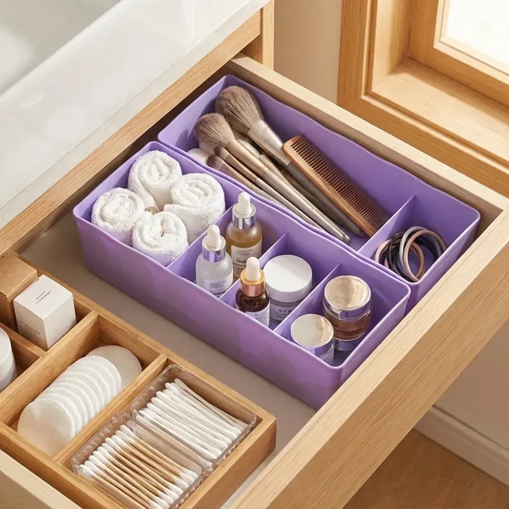 Clear plastic dividers tray organizer - home improvement