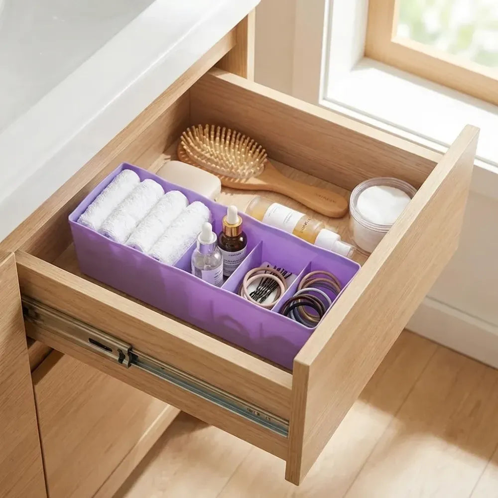 Clear plastic dividers tray organizer - home improvement