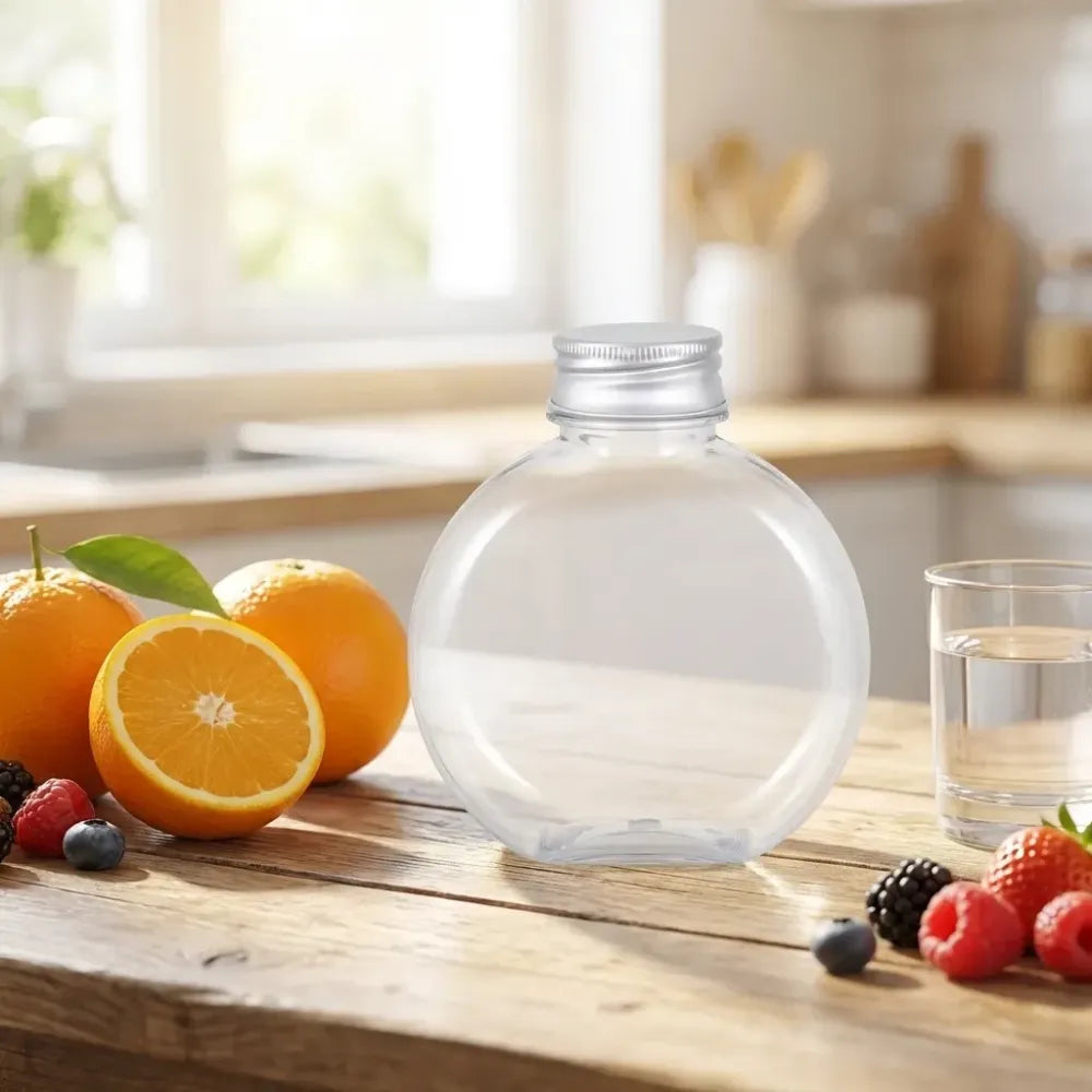 Clear plastic storage jar - home & kitchen