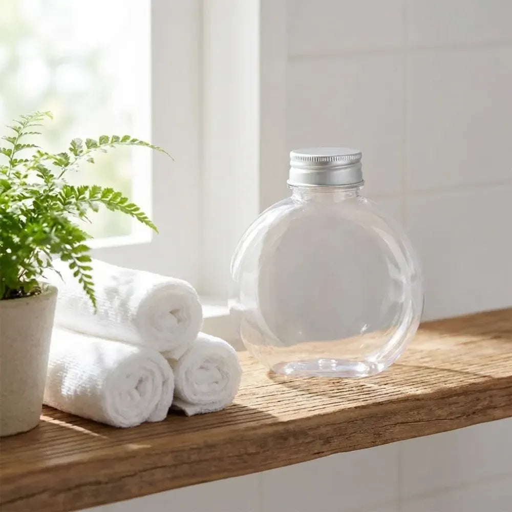 Clear plastic storage jar - home & kitchen