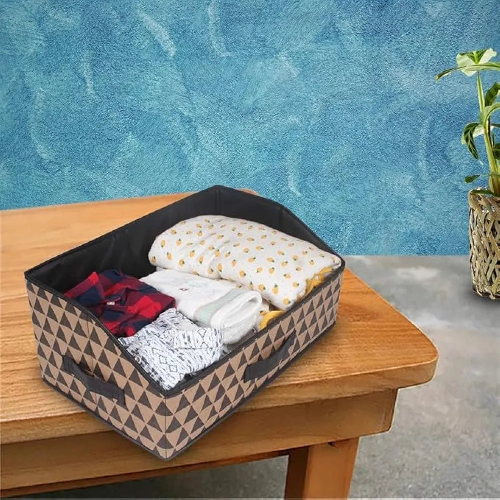 Closet storage bin organizer