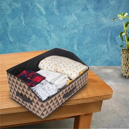 Closet storage bin organizer