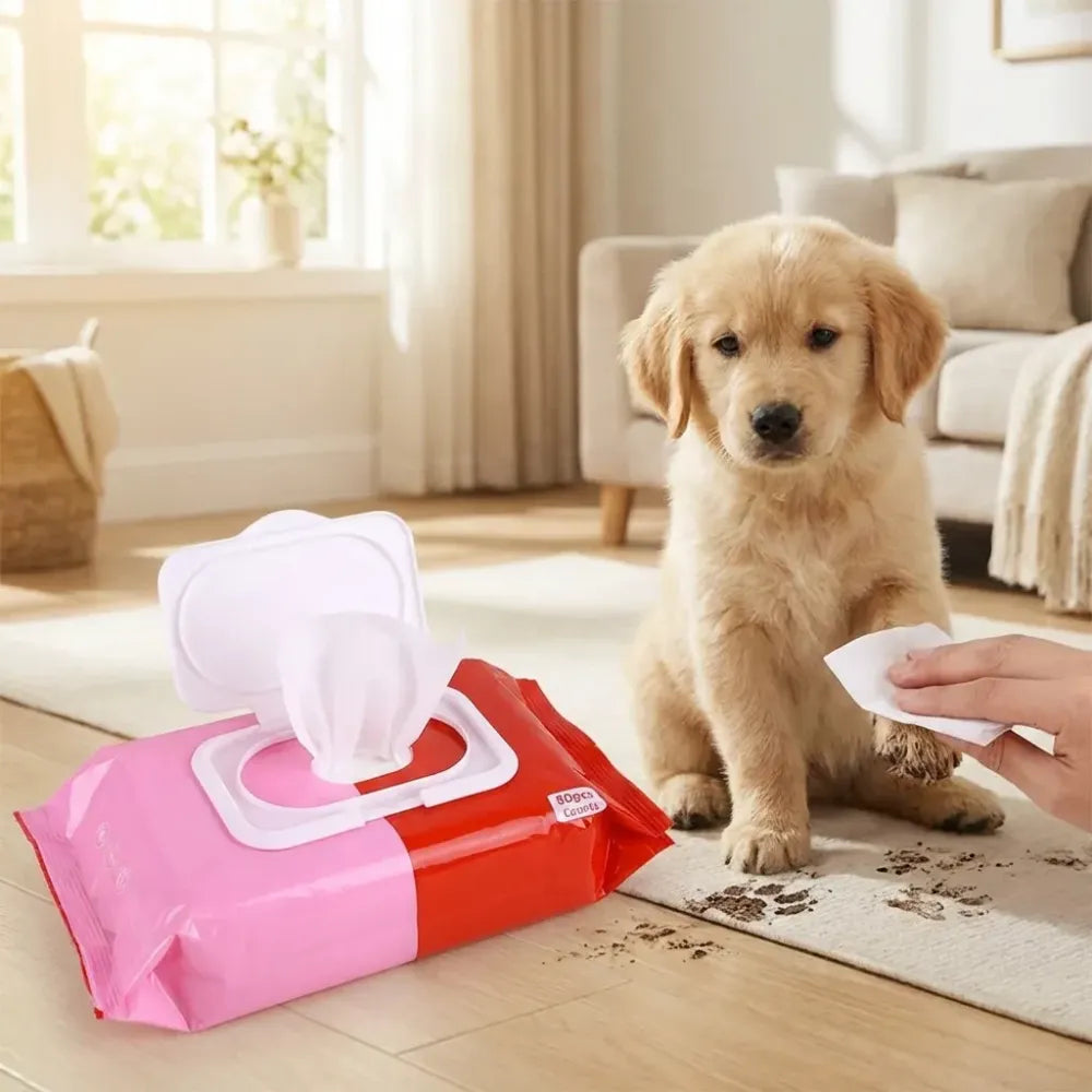 Clothing stain remover wipes
