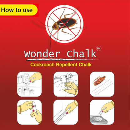 Cockroach repellent chalk – pack of 12 - home improvement