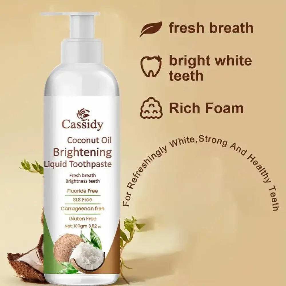 Coconut oil toothpaste – 200g (pack of 2)