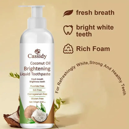 Coconut oil toothpaste – 200g (pack of 2)