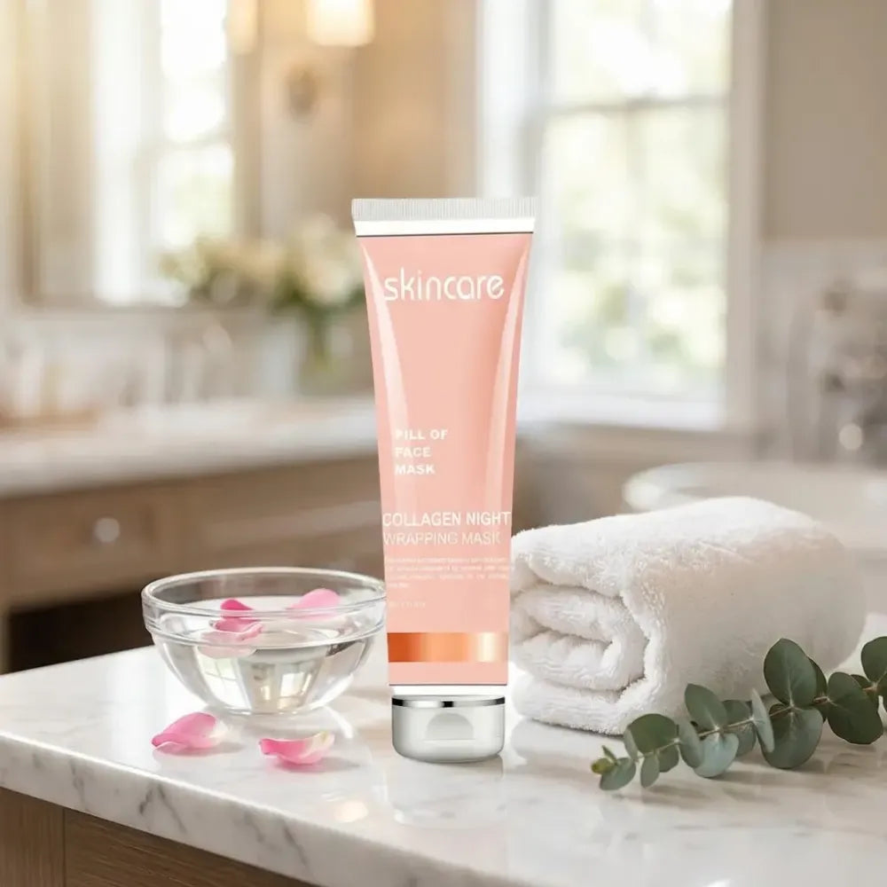 Collagen night wrapping peel off mask