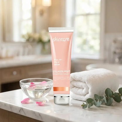 Collagen night wrapping peel off mask