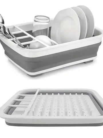 Collapsible Silicone Dish Rack