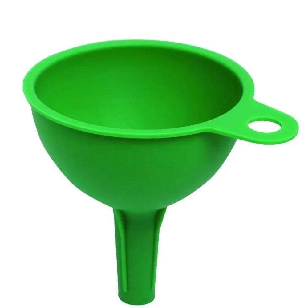 Collapsible silicone kitchen funnel - tool